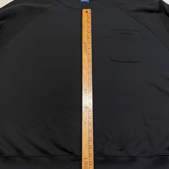 Active Joe USA Men's Classic Black Crewneck Sweater 4x pockets - Picture 11 of 13